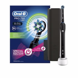 Elektriskā zobu birste Braun PRO750 D16513UX, melna