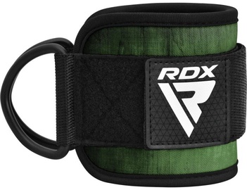 Лангетка RDX Ankle Pro A4, черный/зеленый