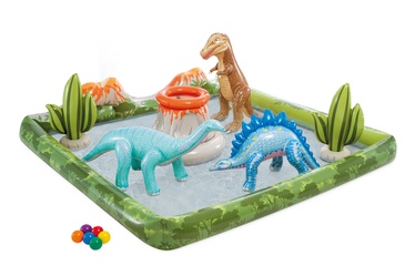 Piepūšams rotaļu laukums Intex Jurassic park, 200 cm x 150 cm