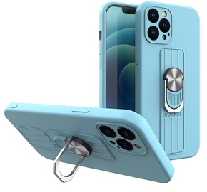 Чехол для телефона Hurtel Ring Case, Apple iPhone 13 Pro, голубой