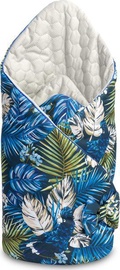 Детский спальный мешок Sensillo Blue Parrots, синий, 75 см x 75 см
