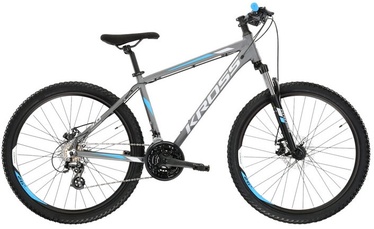 Velosipēds kalnu Kross Hexagon 3.0, 27 ", S rāmis, zila/balta/grafīta