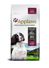 Kuiv koeratoit Applaws, kanaliha, 2 kg