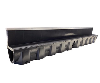 Drenāžas kanāls plastmasas Max-Drain Slim Maxpol, A15, 100 cm