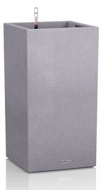 Puķu pods Lechuza Canto Stone Pillar 40, pelēka, Ø 400 mm, 400 mm x 400 mm