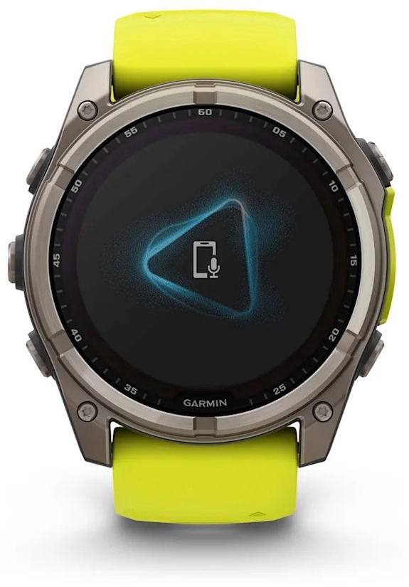 Viedais pulkstenis Garmin Fenix 8 51mm Solar Sapphire 010-02907-21, sudraba