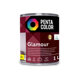 Krāsas pamatne Pentacolor Glamour, emulsija, pilnīgi matēta, 1 l