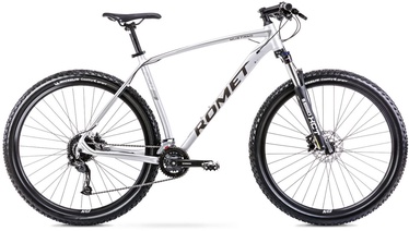 Велосипед горный Romet Mustang M3, 29 ″, 17" (41.91 cm) рама, серебристый/серый