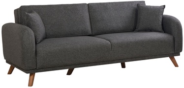 Dīvāns-gulta Hanah Home Hera, antracīta, 98 x 237 cm x 90 cm