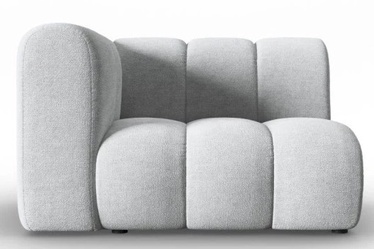 Элемент модульного дивана Micadoni Home Lupine, светло-серый, левый, 144 x 87 см x 70 см