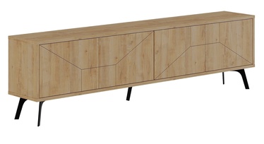 TV-laud Kalune Design Dune, tamm, 180 cm x 29.6 cm x 50 cm