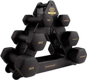 Svorių rinkinys Tunturi Dumbbell Set, 12.3 kg