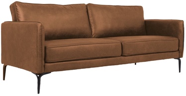 Dīvāns Home4you Sofia, brūna, 195 x 83 cm x 82 cm