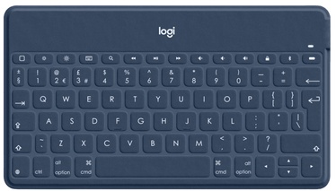 Клавиатура Logitech Keys-To-Go EN, синий, беспроводная
