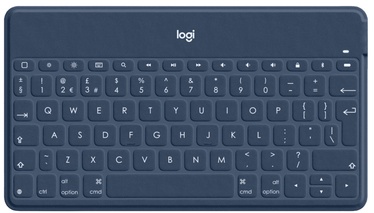 Klaviatūra Logitech Keys-To-Go, EN, zila, bezvadu