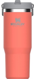 Termokrūze Stanley The IceFlow Flip Straw Tumbler, 0.89 l, oranža