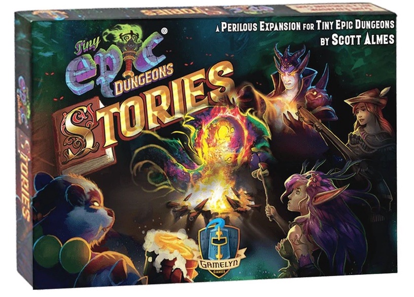 Täiendus lauamängule Dungeons & Dragons Gamelyn Games Tiny Epic Dungeons Stories, EN