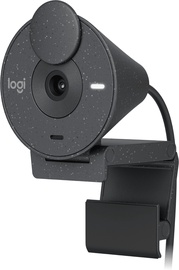 Интернет-камера Logitech Brio 300, черный, CMOS