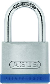 Lukk Abus 79267, hõbe, 79 mm x 47 mm