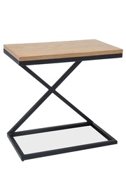 Ночной столик Modern Liz II, коричневый/дубовый, 50 x 30 см x 50 см