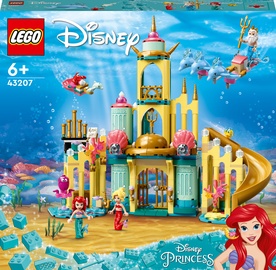 Konstruktors LEGO® | Disney Princess™ Arielas zemūdens pils 43207, 498 gab.