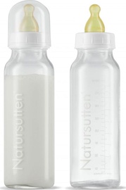 Комплект Natursutten Glass Bottle, 240 мл, 0 мес., 2 шт.