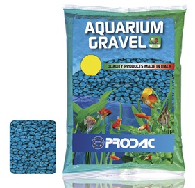 Грунт Prodac Aquarium Gravel Q11KG1, 1 кг, синий