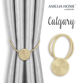 Aizkaru piederumi AmeliaHome Calgary, zelta, 2 gab.