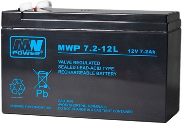 UPS akumulators MPL Power Elektro MWP 7.2-12L, 7.5 Ah