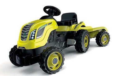 Traktors Smoby Tractor XL, melna/zaļa
