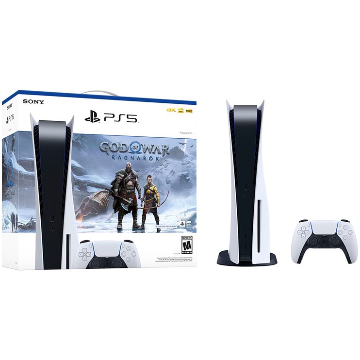 Spēļu konsole Sony PlayStation 5 Blu-Ray Edition + God of War: Ragnarök