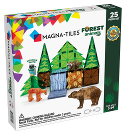 Magnetkonstruktor Magna-Tiles Forest Animals, plastik/magnet