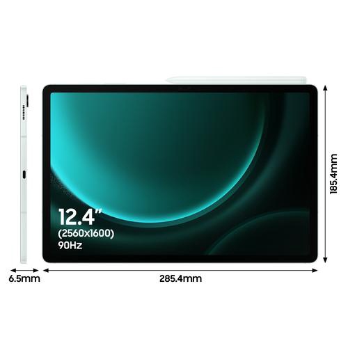 Tahvelarvuti Samsung Galaxy Tab S9 FE+ WiFi SM-X610NLGAEUB, 12.4", 8GB/128GB, 5G, mint