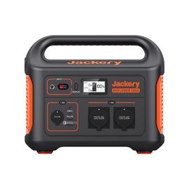 Lādētājs-akumulators (Power bank) Jackery EXPLORER 1000, 1 mAh, melna/oranža