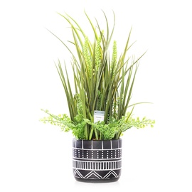 Kunsttaim potis AmeliaHome Grassy, roheline, 410 mm