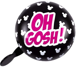 Звонок Seven Big Retro Bell Minnie 59132, металл, белый/черный/розовый