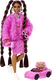 Nukk Barbie Extra 1980s BRB Logo, 30 cm