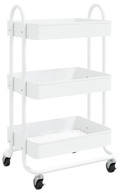 Serviravimo vežimėlis VLX 3-Tier 335866, 43 cm x 79 cm, 34 cm