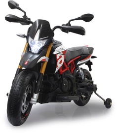Vaikiškas elektromobilis - motociklas Jamara Aprilia Dorsodoru 900, juoda/raudona
