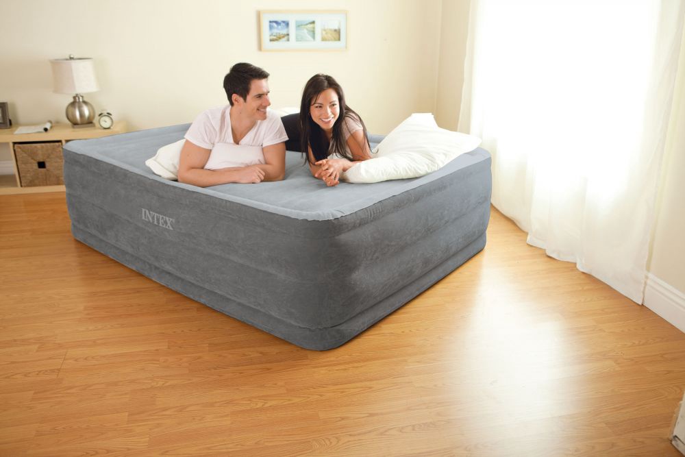 intex comfort elevated airbed