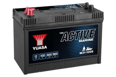 Aku Yuasa YBX Active, 12 V, 100 Ah, 800 A