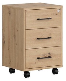 Шкаф Black Red White Space Office, дубовый, 42 x 37 x 62.5 см