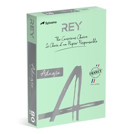 Цветная бумага Office Products Rey Adagio, A4, 80 g/m², 500 шт., светло-зеленый
