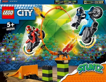 Konstruktors LEGO City Kaskadieru sacensības 60299, 73 gab.