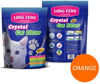 Kaķu pakaiši kristāliskās smiltis Long Feng Silica Gel Cat Litter 3.8l SM85017