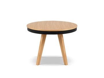 Обеденный стол c удлинением Micadoni Home Ludia, дубовый, 100 - 200 см x 100 см x 74.5 см