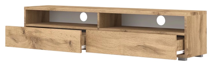 TV-laud Amsterdam AM01, tamm, 33 cm x 140 cm x 30 cm