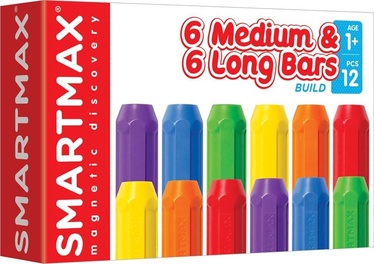 Konstruktor Smartmax Build 6 Medium & 6 Long Bars 365660, plastik