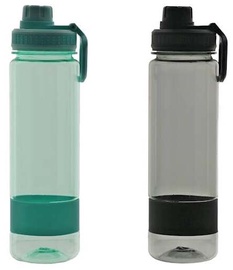 Ūdens pudele MPLCo Tritan Crystalline, melna/zaļa/, tritāns, 0.840 l