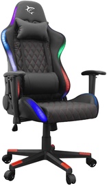 Spēļu krēsls White Shark Thunderbolt GC-90042, 69 x 54 x 12.7 - 13.45 cm, melna/sarkana
